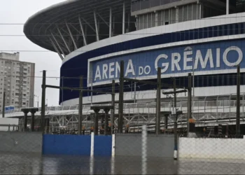 estádio;